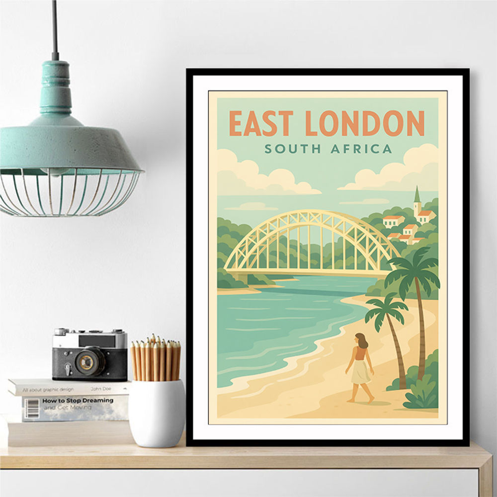 East London Travel Poster 1