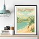 East London Travel Poster 1