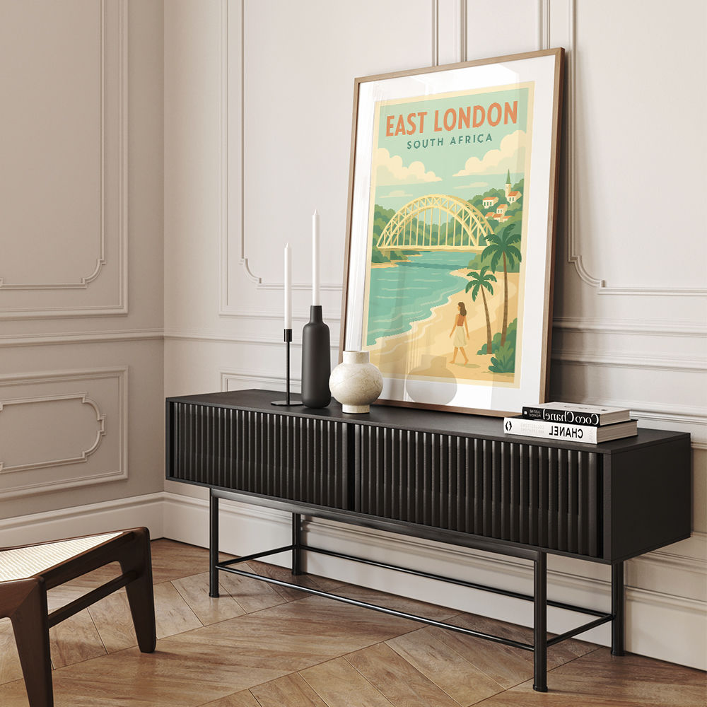East London Travel Poster 1