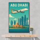Etihad Abu Dhabi Travel Poster 1