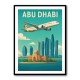Etihad Abu Dhabi Travel Poster 1