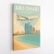 Etihad Abu Dhabi Travel Poster 2