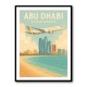 Etihad Abu Dhabi Travel Poster 2