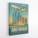 Etihad Abu Dhabi Travel Poster 3