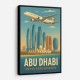 Etihad Abu Dhabi Travel Poster 3