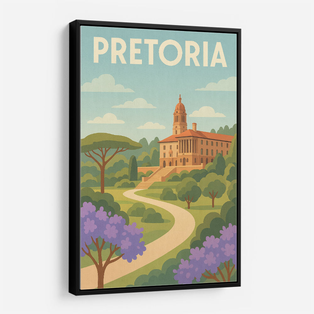Explore Pretoria Travel Poster
