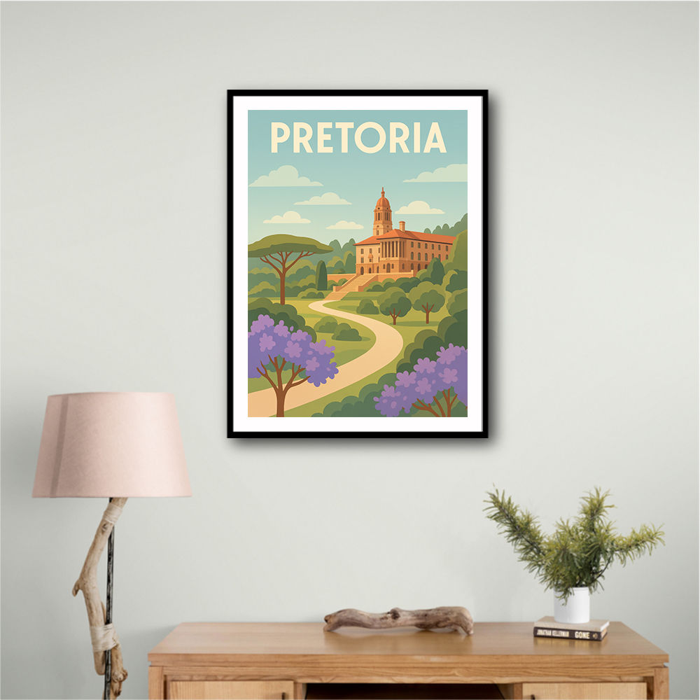 Explore Pretoria Travel Poster
