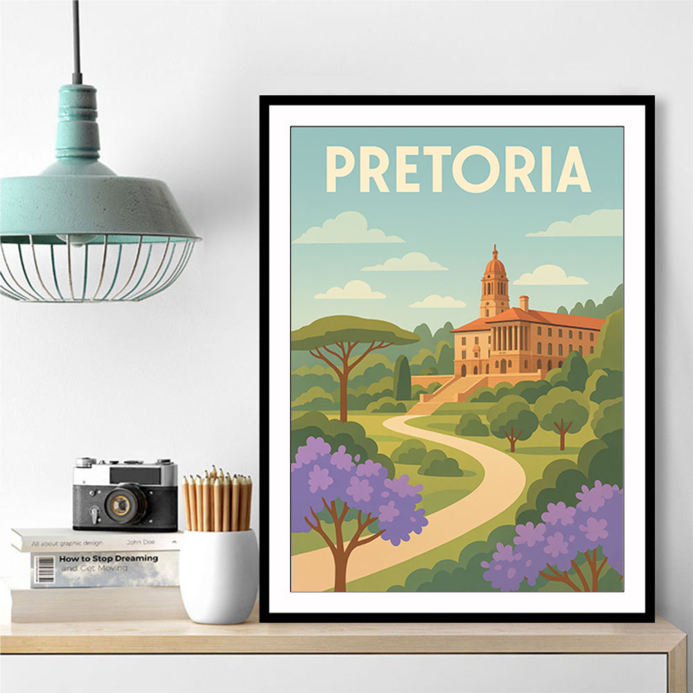 Explore Pretoria Travel Poster