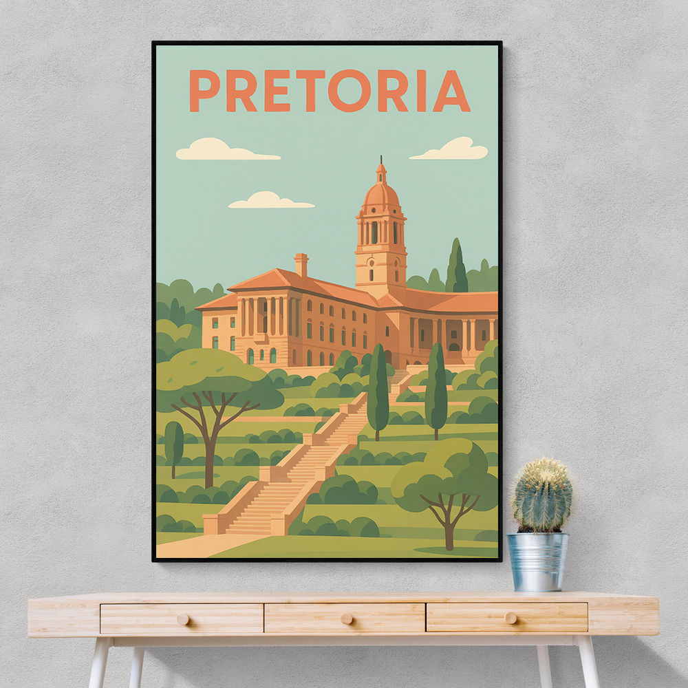 Explore Pretoria Travel Poster 1