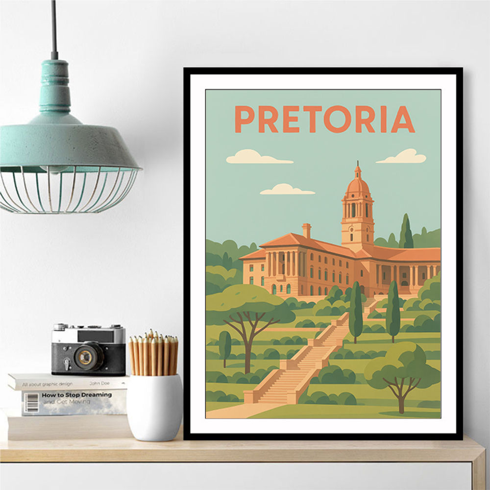 Explore Pretoria Travel Poster 1