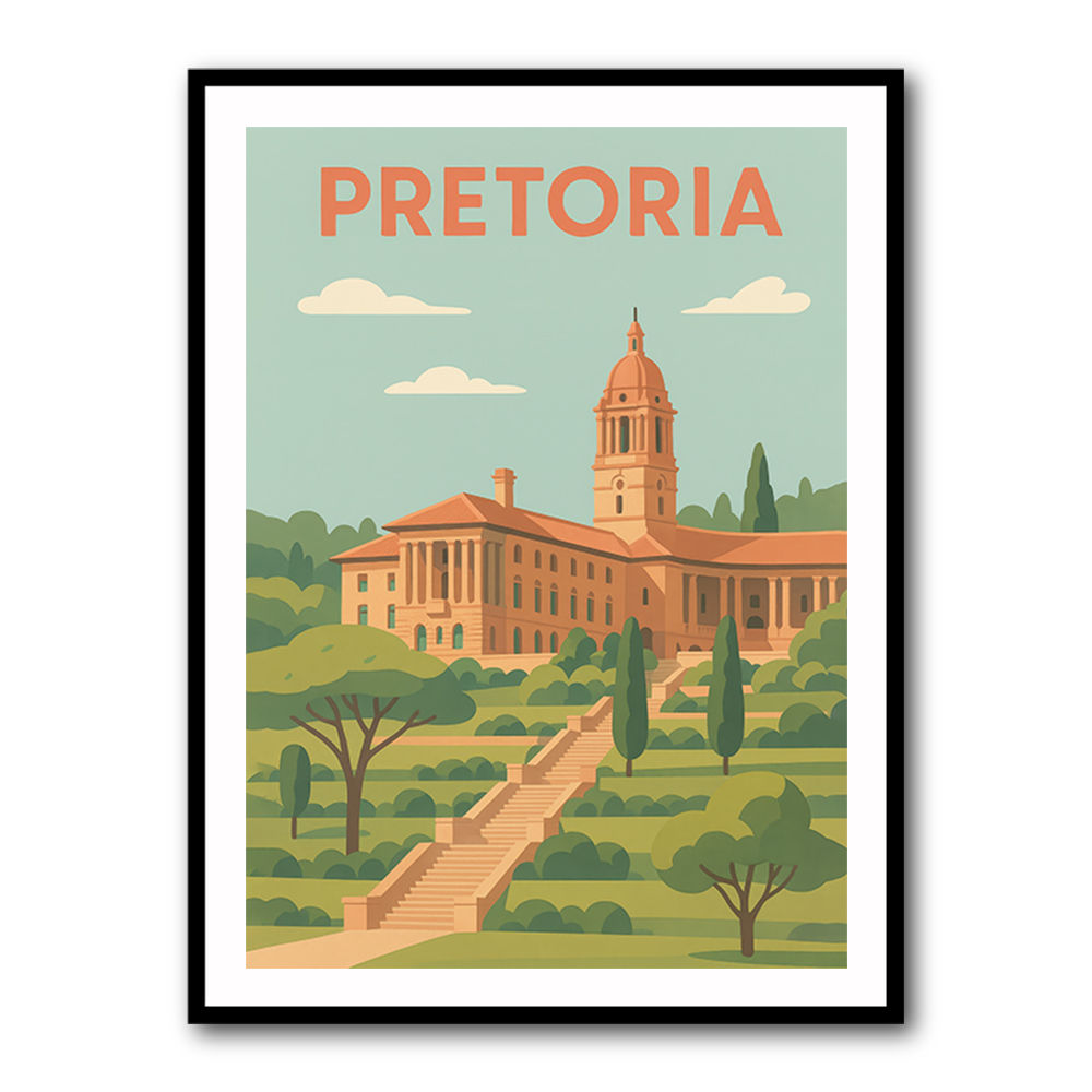 Explore Pretoria Travel Poster 1