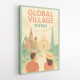 Global Village Travel Poster