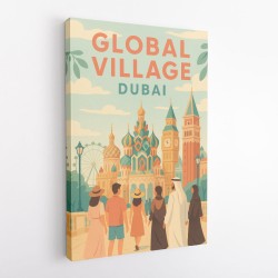 Global Village Travel Poster 2