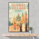 Global Village Travel Poster 2