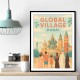 Global Village Travel Poster 2