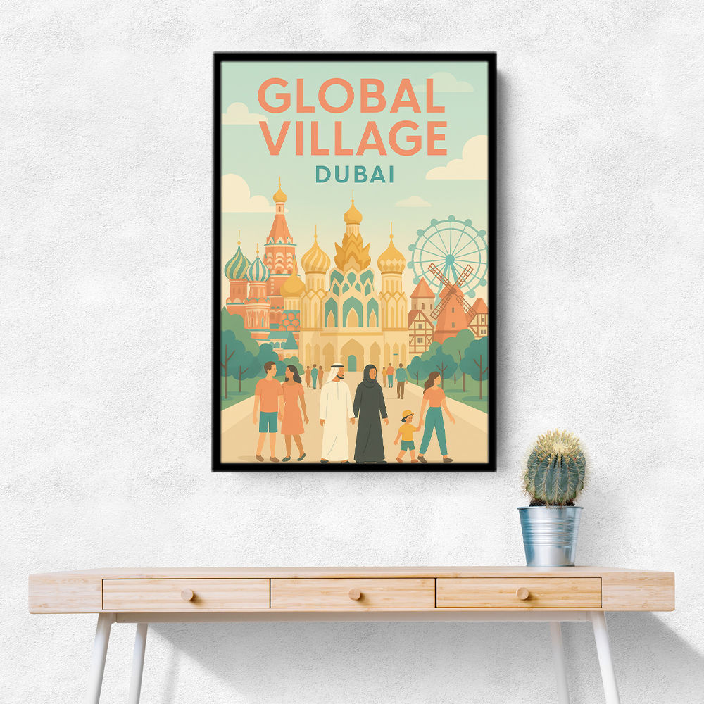 Global Village Travel Poster 3