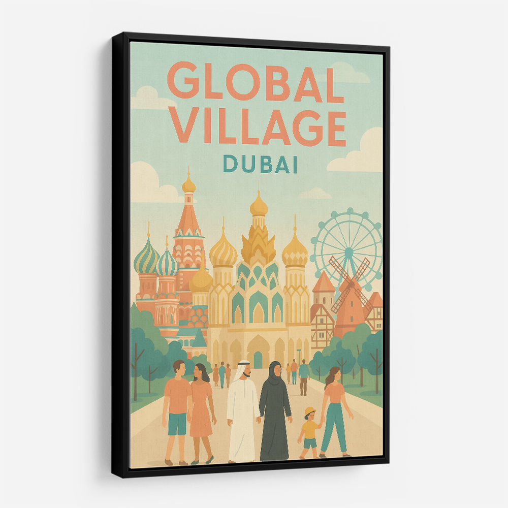 Global Village Travel Poster 3