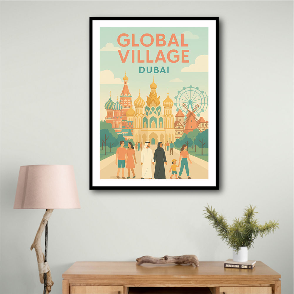 Global Village Travel Poster 3