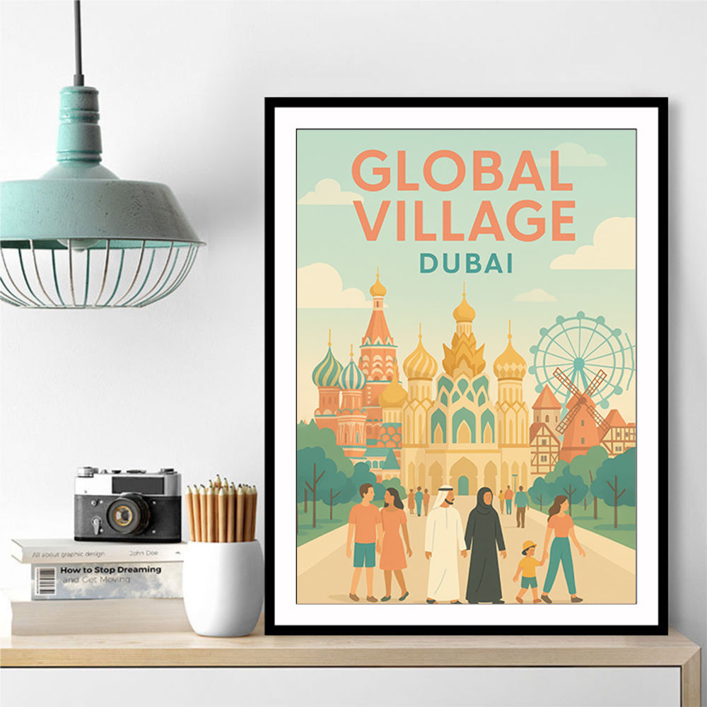Global Village Travel Poster 3