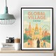 Global Village Travel Poster 3