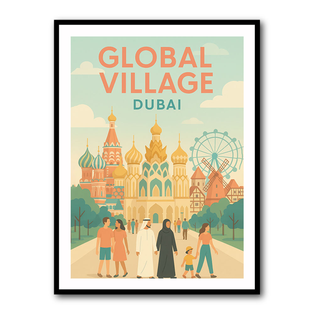 Global Village Travel Poster 3