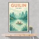 Guilin China Travel Poster