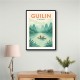 Guilin China Travel Poster