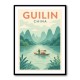 Guilin China Travel Poster