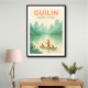 Guilin China Travel Poster 1