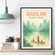 Guilin China Travel Poster 1
