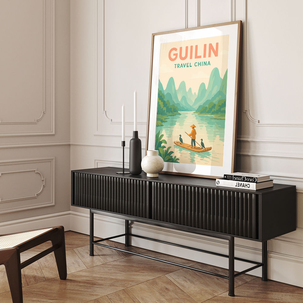 Guilin China Travel Poster 1