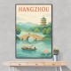 Hangzhou China Modern Poster