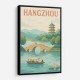 Hangzhou China Modern Poster