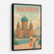 Harbin China Travel Poster 1