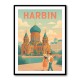 Harbin China Travel Poster 1