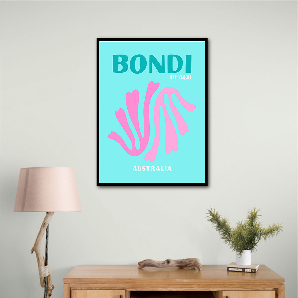 Bondi Beach Travel Poster