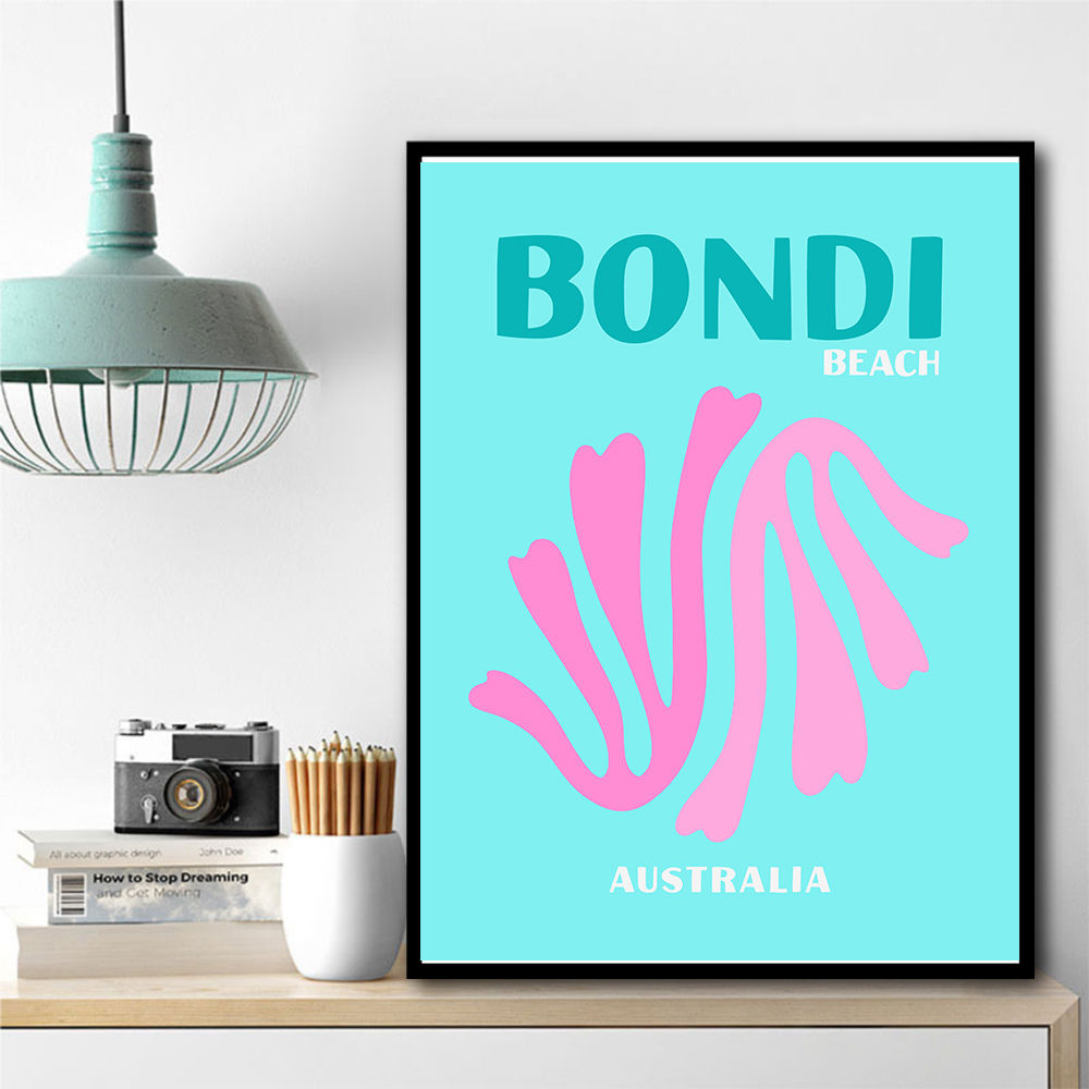 Bondi Beach Travel Poster