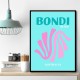 Bondi Beach Travel Poster