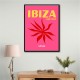 Ibiza Bohemia Travel Poster