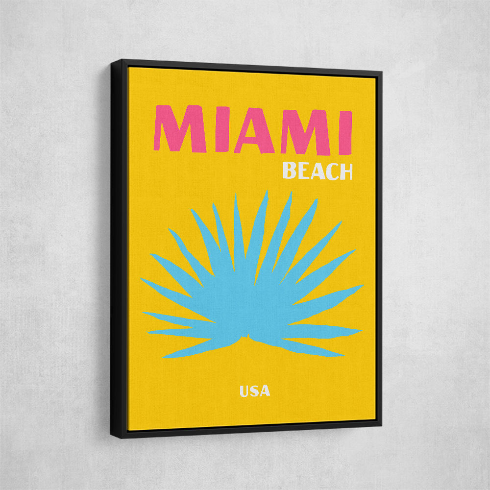 Miami Beach Travel Poster