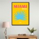 Miami Beach Travel Poster