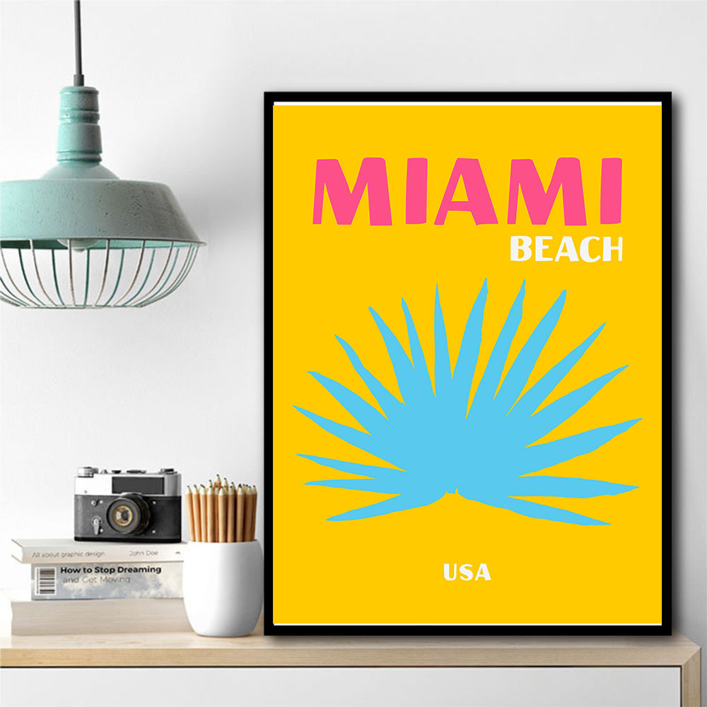 Miami Beach Travel Poster