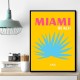 Miami Beach Travel Poster
