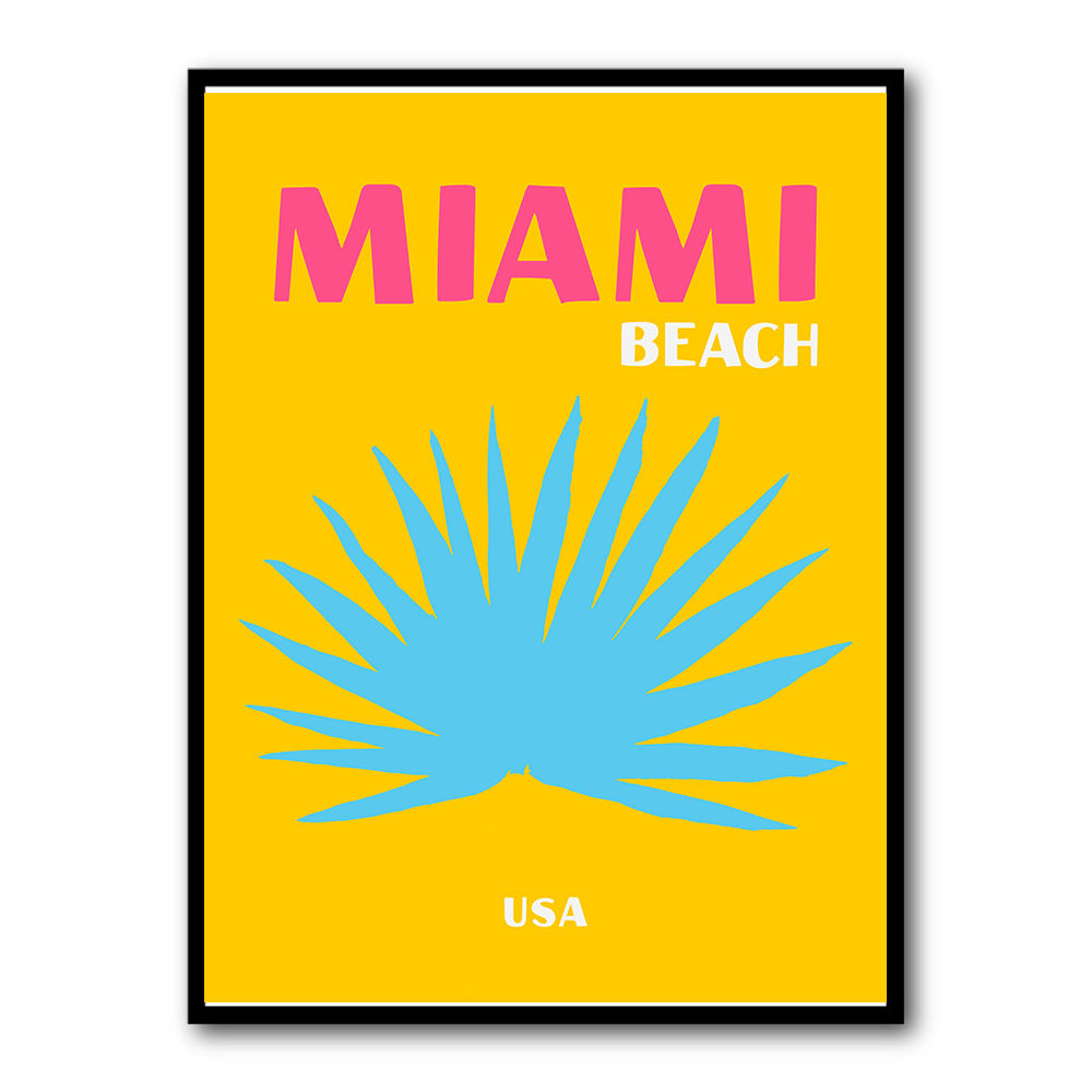 Miami Beach Travel Poster