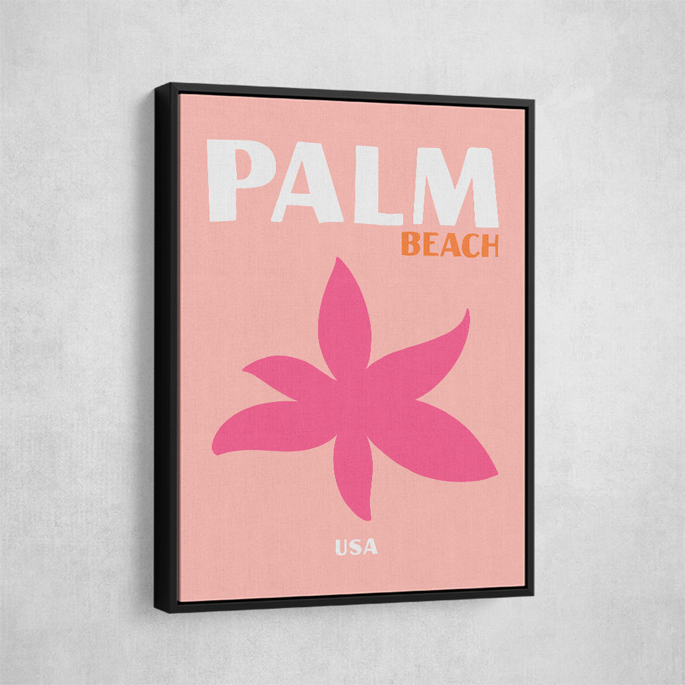 Palm Beach Travel Poster