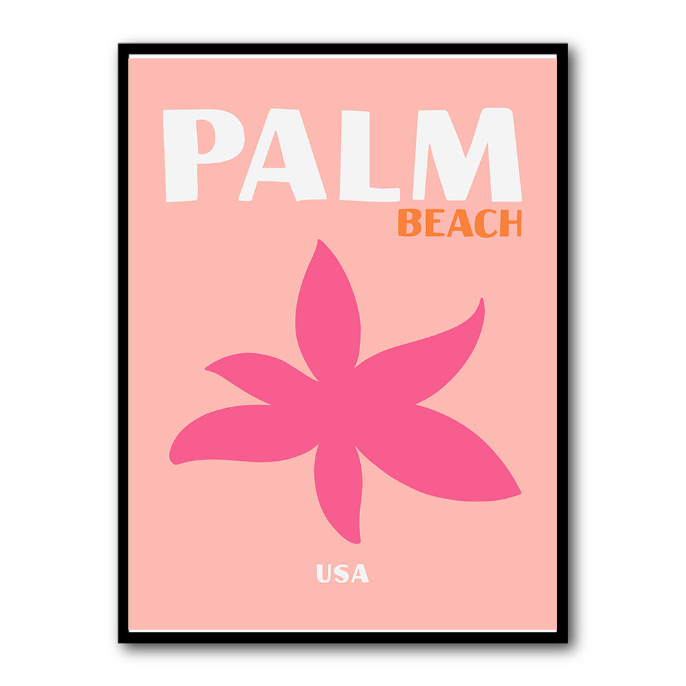 Palm Beach Travel Poster
