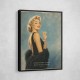 Champagne First - Questions Later Vintage Glamour Style Wall Art