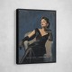 Elegantly Unbothered Vintage Glamour Wall Art
