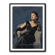 Elegantly Unbothered Vintage Glamour Wall Art