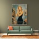 My Plans Depend On My Outfit Vintage Glamour Wall Art